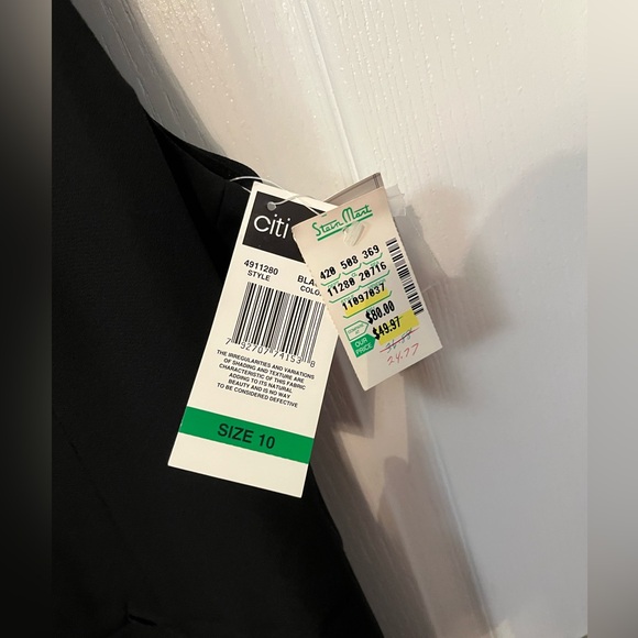 Citidress Black Dress Size 10. - Picture 5 of 5